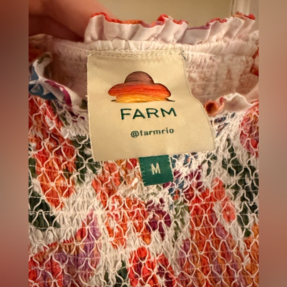 Colorful Floral Farm Rio Dress - Picture 3 of 4